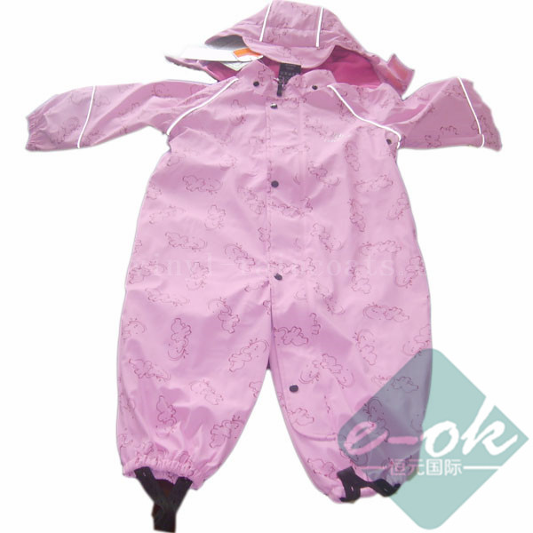 kid's raincoat-PU Raincoat